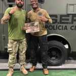 Lenda do UFC, Anderson Silva surpreende ao compartilhar treinamento para virar policial