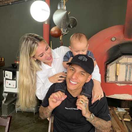 Gabriela Melchior, esposa de Guilherme Arana, se despediu do Atlético