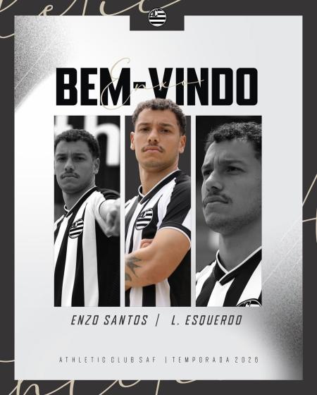 Enzo Santos é o novo jogador do Athletic