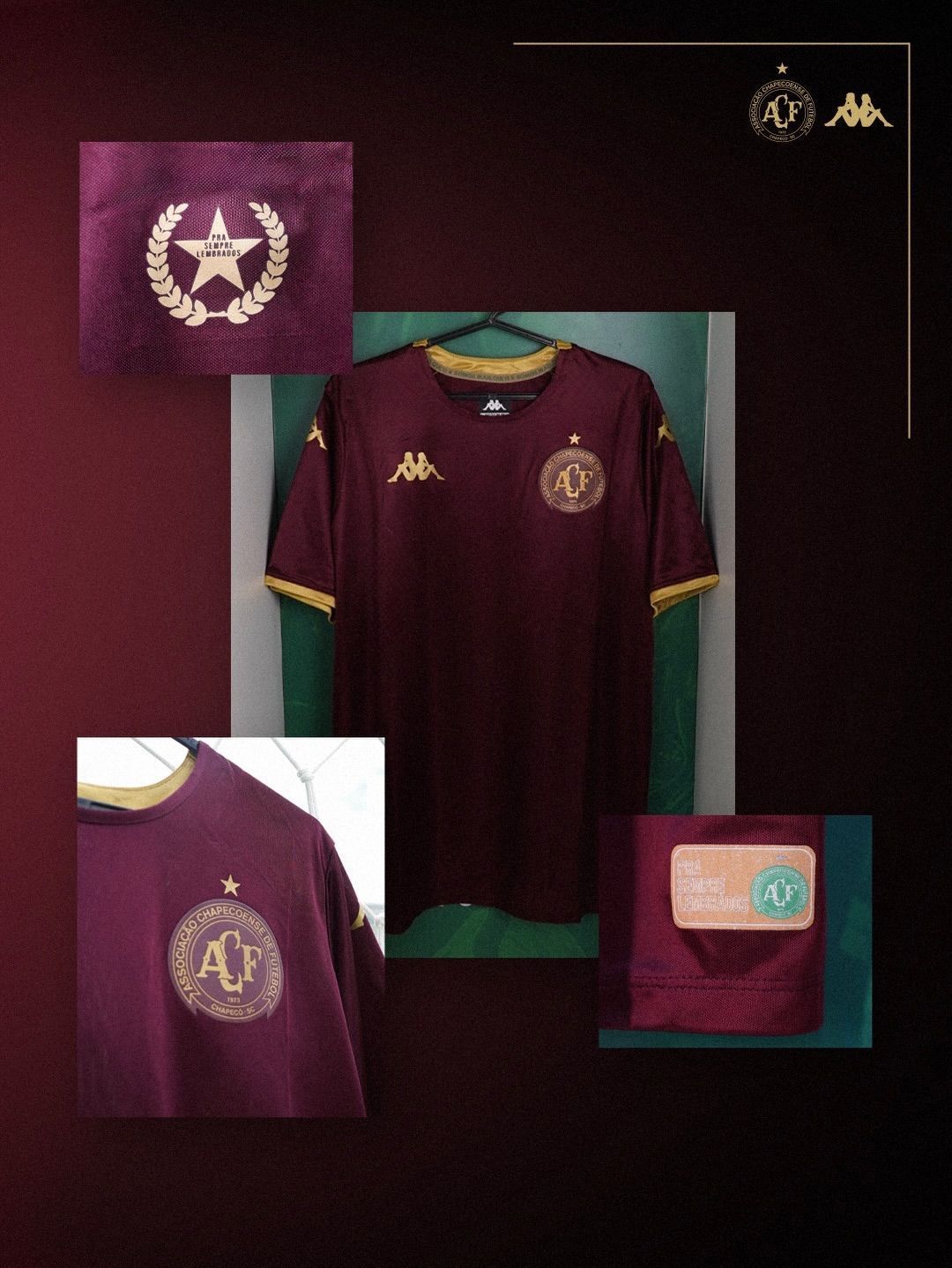 Em nova camisa, Chape homenageia time italiano ao lembrar trágica coincidência