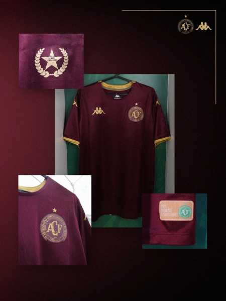 Novo terceiro uniforme da Chapecoense, em homenagem ao Torino