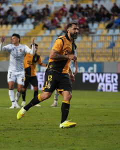 Lucas Pratto, ex-Atlético, comemora primeiro gol pelo Coquimbo Unido