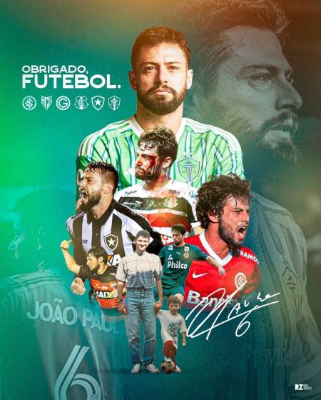 João Paulo, agora ex-jogador de futebol