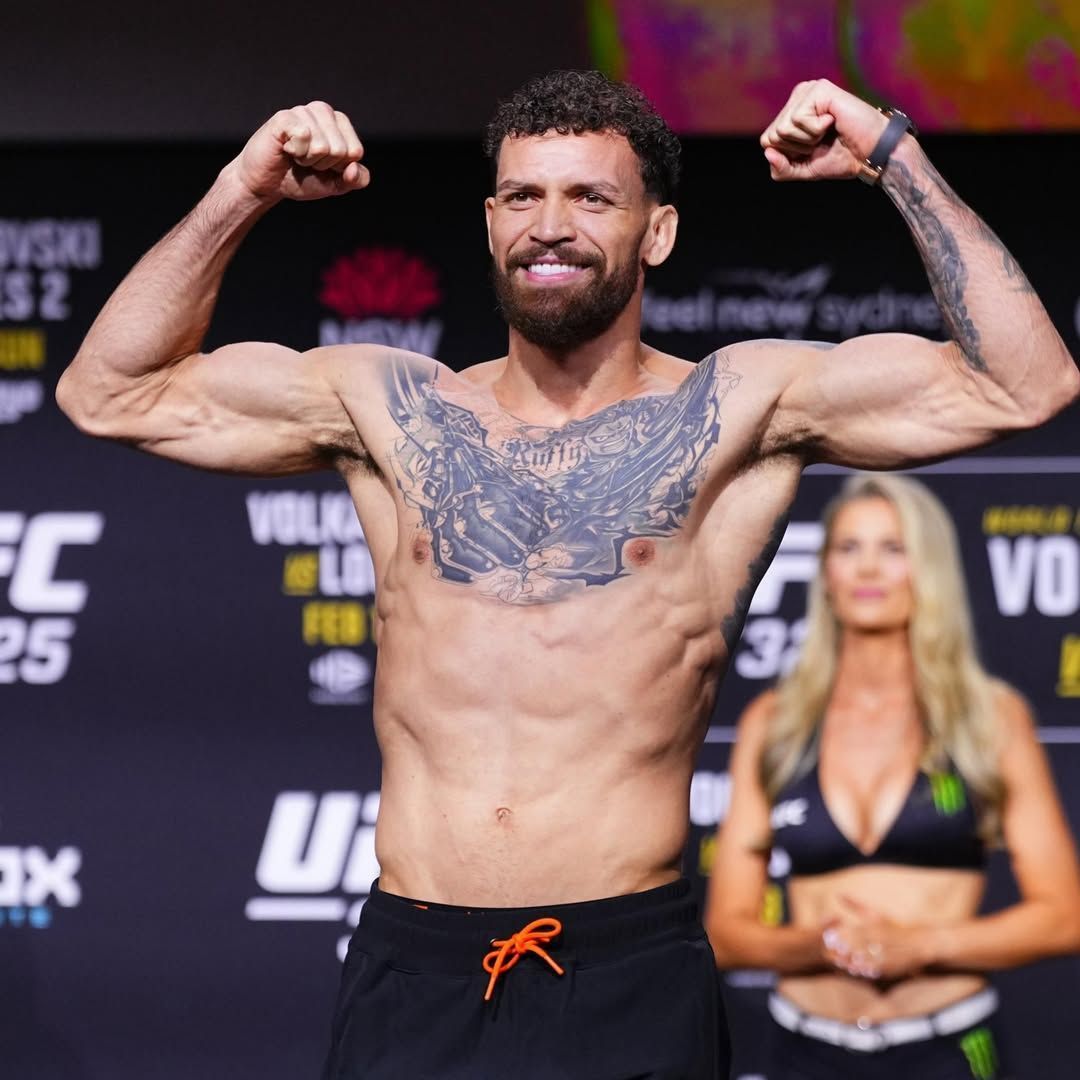 Maurício Ruffy em ação: horário e onde assistir ao vivo ao card completo do UFC 325