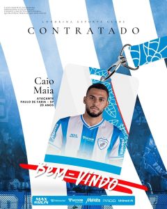 Caio Maia foi emprestado pelo Atlético pelo Londrina