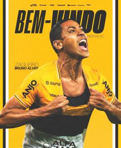 Bruno Alves é anunciado como jogador do Críciuma