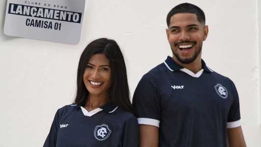 Novo uniforme principal do Remo, para a temporada 2026
