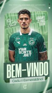Cadu é o novo jogador do Goiás