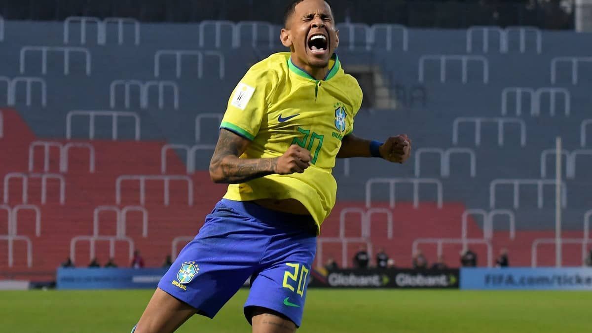 Brasil goleira República Dominicana e é vice-líder do Grupo D do Sub-20