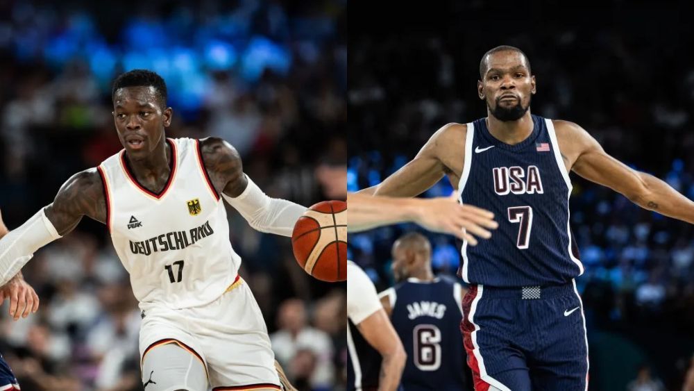 Astro alemão do basquete critica estrela dos EUA após provocação: 'Fraco como pessoa'