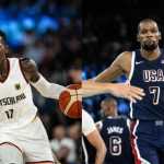 Astro alemão do basquete critica estrela dos EUA após provocação: 'Fraco como pessoa'