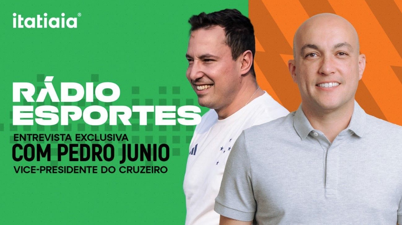 Ao vivo: assista à entrevista exclusiva com Pedro Junio, vice-presidente do Cruzeiro