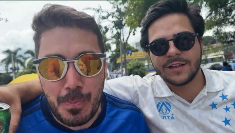 Torcedores do Cruzeiro demonstram otimismo antes de clássico contra o Atlético