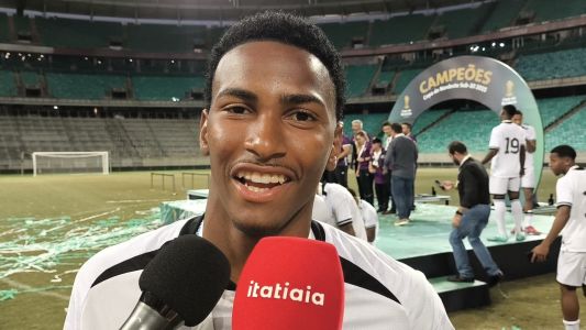 Guilherme Luiz durante entrevista à Itatiaia