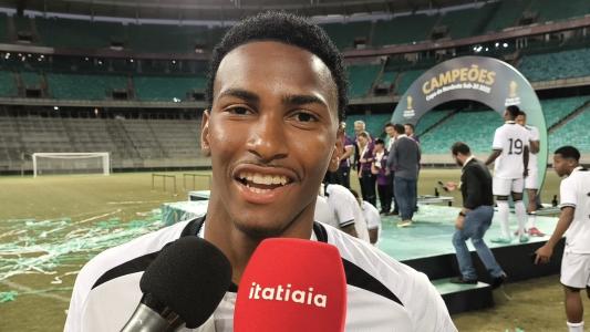 Guilherme Luiz durante entrevista à Itatiaia
