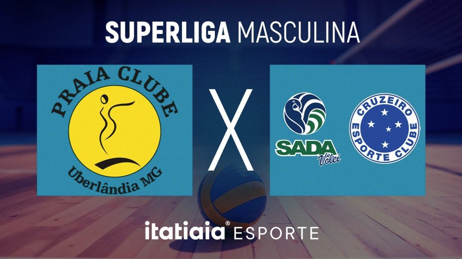Horário e onde assistir ao vivo Praia Clube x Sada Cruzeiro, pela Superliga