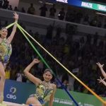 Mundial de Ginástica Rítmica: após prata, brasileiras ficam em 6º na série de 5 fitas