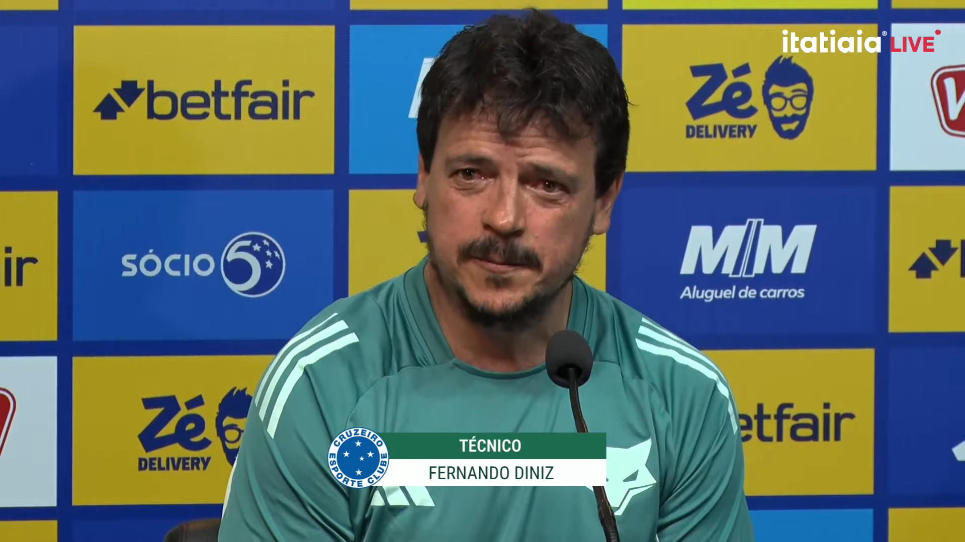 Fernando Diniz reclama de dois jogos do Cruzeiro em 48 horas e faz revelação