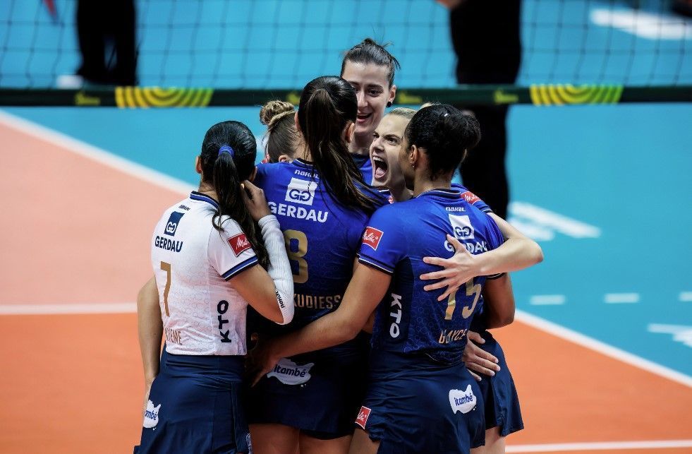 Vôlei: Gerdau Minas atropela Maringá e avança à semifinal da Copa Brasil