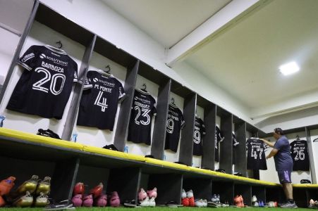 Vestiário do Botafogo para duelo com Mirassol pelo Brasileirão 2025