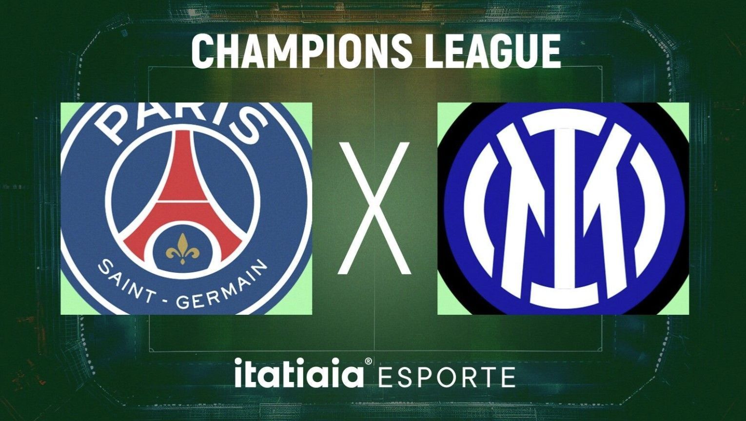 Horário e onde assistir ao vivo PSG x Inter de Milão, pela Champions League