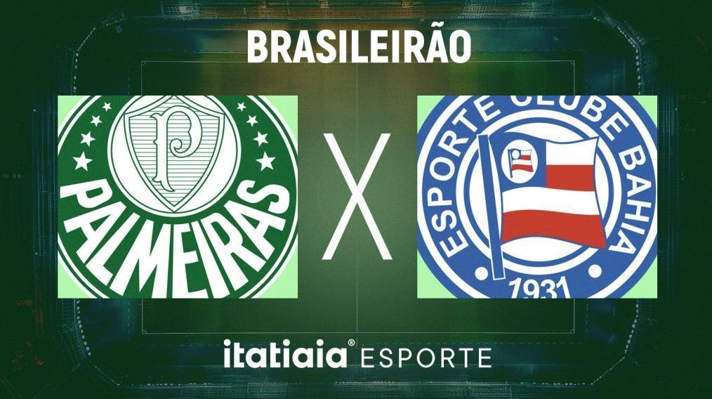 Horário e onde assistir ao vivo Palmeiras x Bahia, pelo Brasileirão