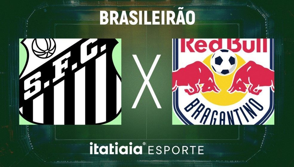 Horário e onde assistir ao vivo Santos x RB Bragantino, pelo Brasileirão