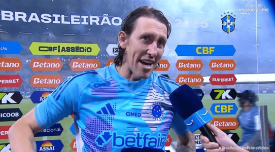 Cássio, após partida entre Cruzeiro e Corinthians, pelo Brasileiro