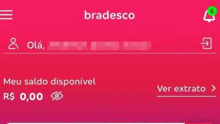 Após mais de 12 horas, o Bradesco informou que o saldo das contas bancárias foi regularizado