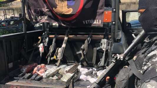 Polícia Militar apreendeu 32 fuzis, 190 pistolas e revólveres, 30 granadas e 2.593 munições nos seis primeiros meses de 2023