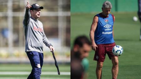 Fernando Seabra e Renato Gaúcho se enfrentam neste sábado (23)
