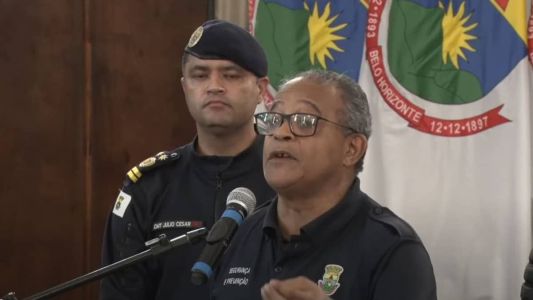 Secretário Municipal de Segurança e Prevenção de Belo Horizonte, Genilson Zeferino participou de entrevista coletiva nesta sexta (6)
