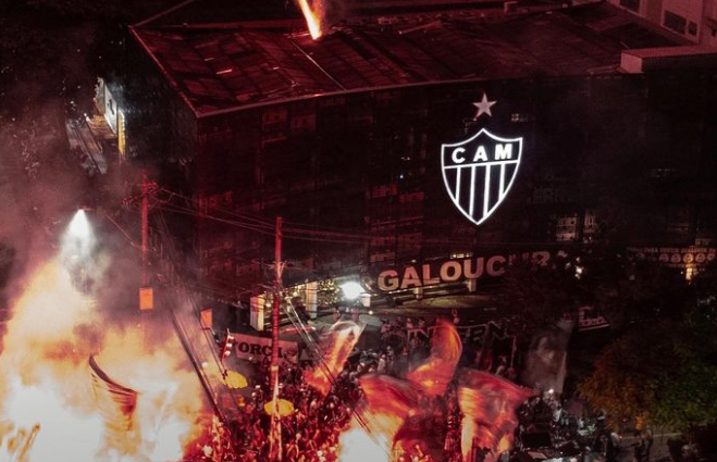 Fogos na Arena MRV e festa em Lourdes: as comemorações dos 116 anos do Atlético