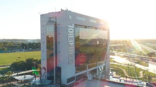 Sede da Conmebol, em Luque, no Paraguai