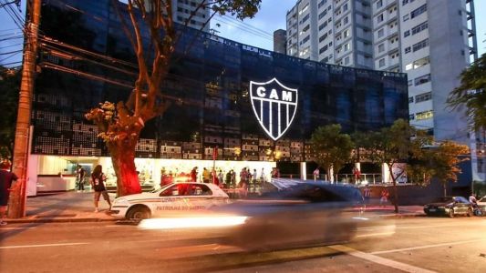 Sede do Atlético, em Belo Horizonte