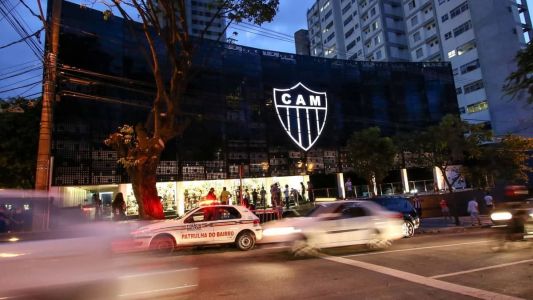 Sede do Atlético no bairro Lourdes, em Belo Horizonte