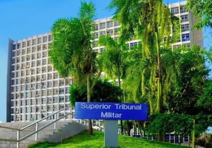 A sede do Superior Tribunal Militar, em Brasília