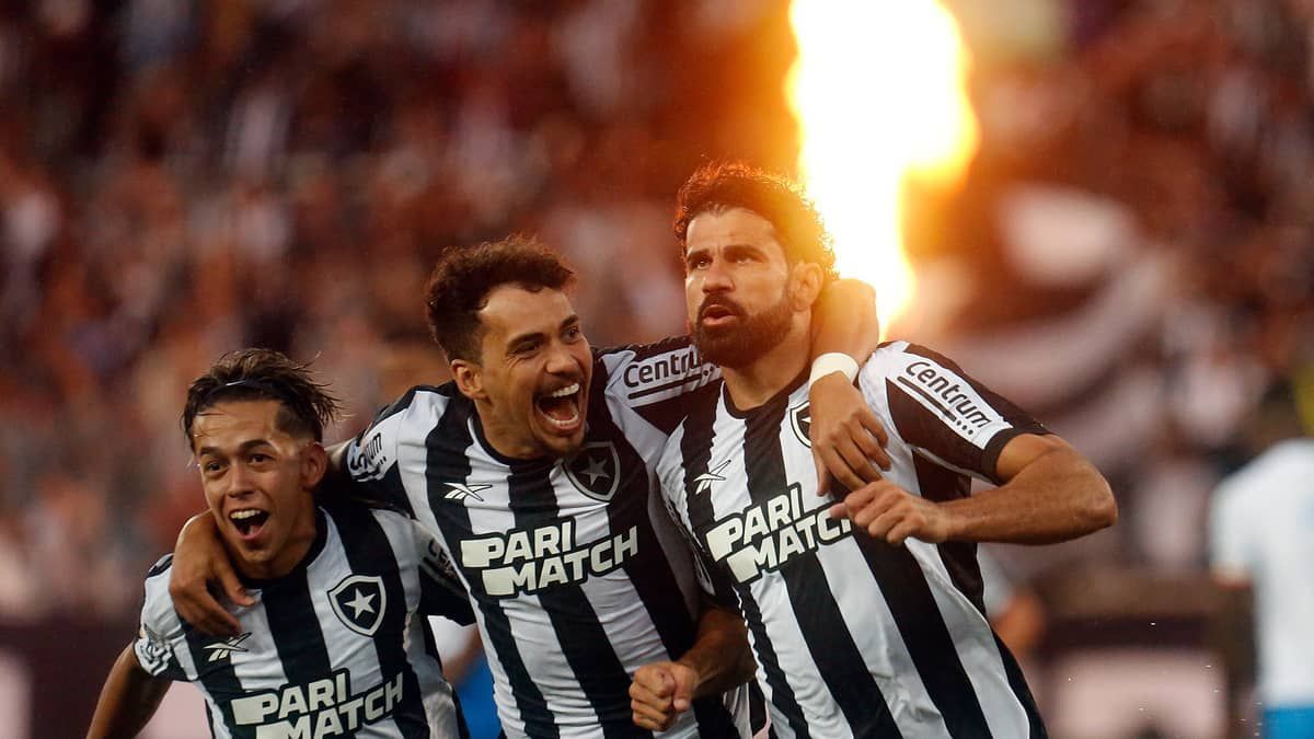 Diego Costa decide, e Botafogo vence o Bahia pelo Brasileirão