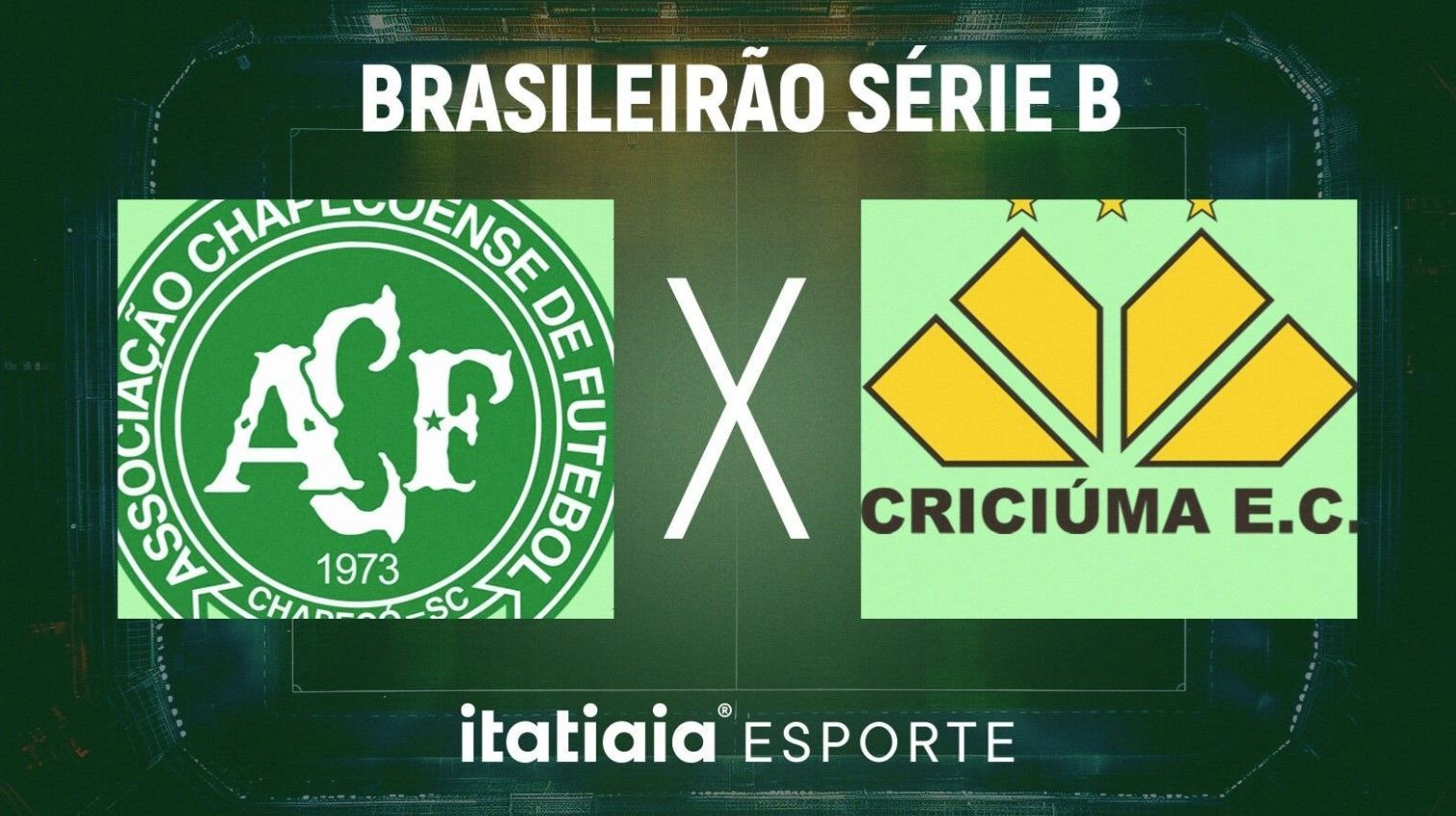 Horário e onde assistir ao vivo Chapecoense x Criciúma, pela Série B
