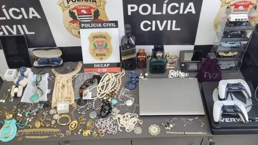 Segundo a polícia a quadrilha foi presa em flagrante.