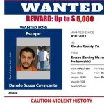 Brasileiro condenado à prisão perpétua por matar a ex-namorada foge da cadeia nos Estados Unidos