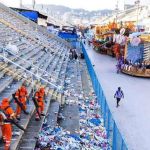 Desfiles de blocos e escolas no Rio já geraram 466,2 toneladas de lixo
