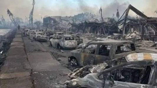 Segundo informações do Corpo de Bombeiros de Maui, a segunda maior do estado, cerca de 270 estruturas foram afetadas