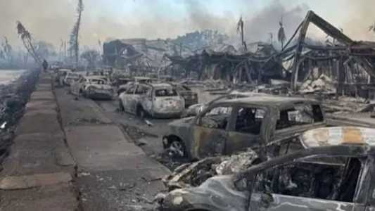 Segundo informações do Corpo de Bombeiros de Maui, a segunda maior do estado, cerca de 270 estruturas foram afetadas