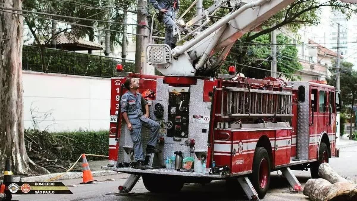 Acidente em caixa d’água vazia deixa cinco trabalhadores feridos em São Paulo