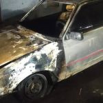 Homens são presos em flagrante ateando fogo em carro devido à dívida