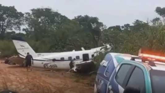 Seis mineiros morreram na queda do avião