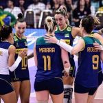 Brasil vence a Tailândia e enfrentará a China na Liga das Nações de Vôlei