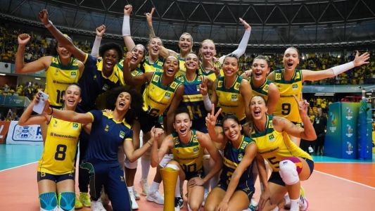 Seleção Brasileira de Vôlei no Sul-Americano