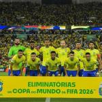 Brasil perde três jogadores para próximo jogo nas Eliminatórias